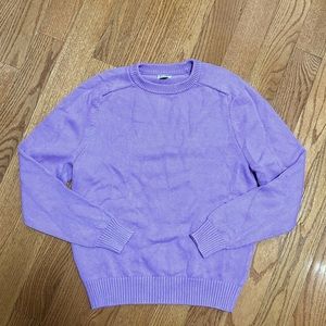 J Crew Purple Sweater